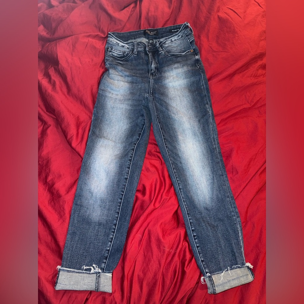 Judy Blue Dark Wash Ankle Jeans